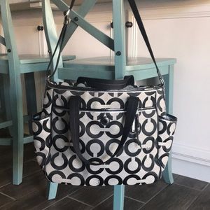 Coach (baby diaper) tote
